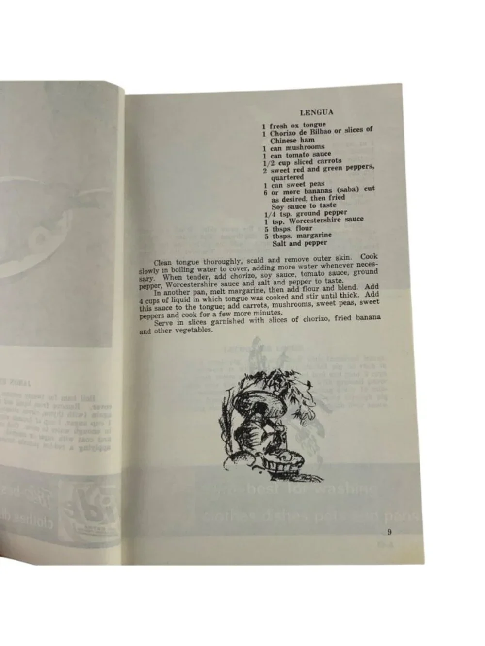 Recipes Of The Philippines By Enriqueta David-Perez 12th Printing 1967 Cookbook
